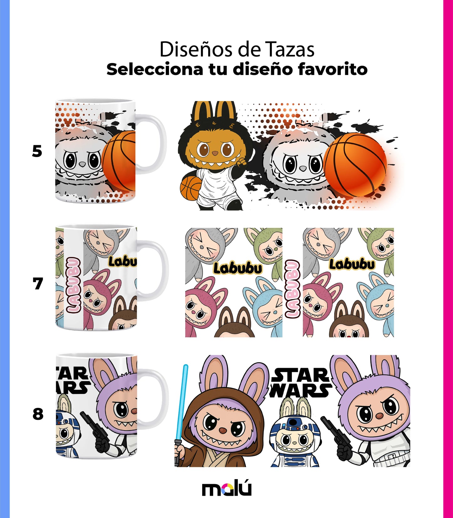 Taza Edición 𝓛𝓪𝓫𝓾𝓫𝓾 (Oferta 2X1)